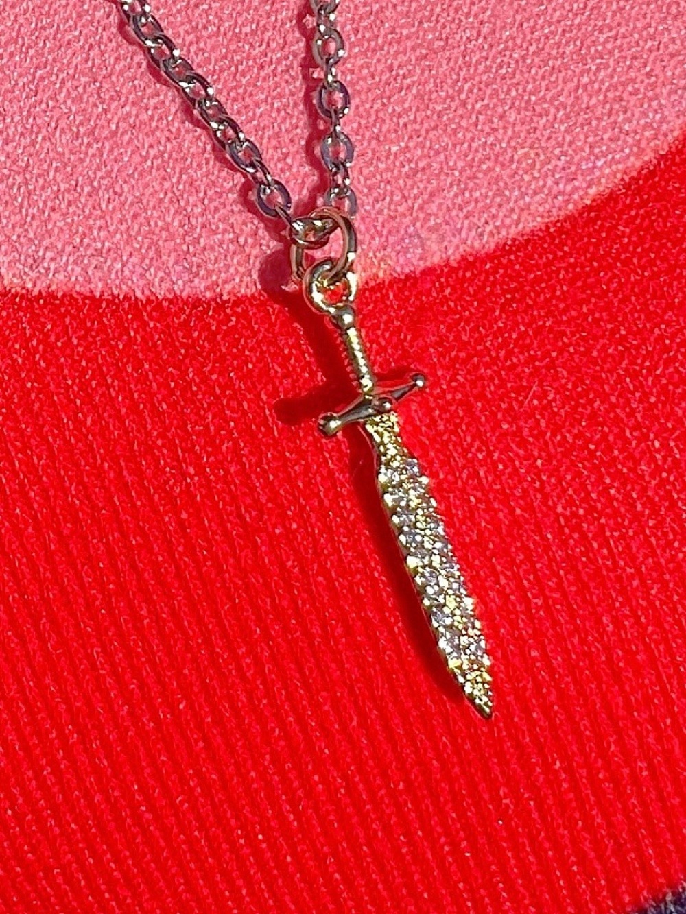 Dainty Sword Necklace